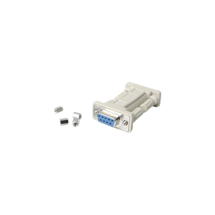 StarTech.com Adaptador de Módem Nulo Série RS232 DB9- H/H