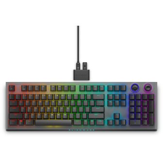 Alienware Tri-Mode AW920K teclado Juego USB + RF Wireless + Bluetooth…