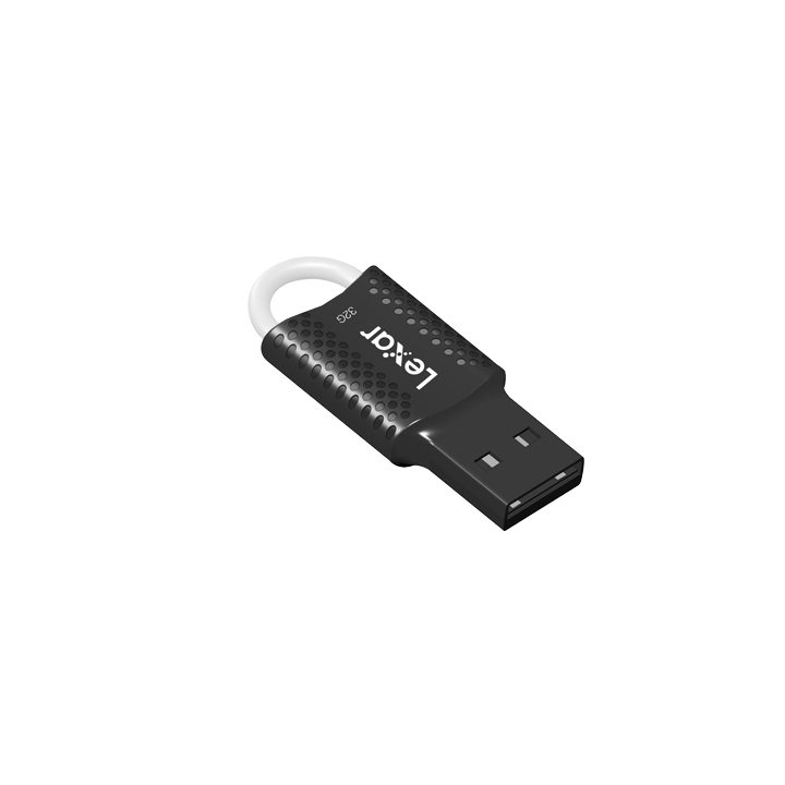 Lexar JumpDrive V40 32 GB USB Flash Drive USB Type-A 2.0 Black, White…