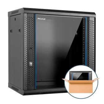 Phasak pro 18U 600x600 19-inch wall-mount rack cabinet pho 3118