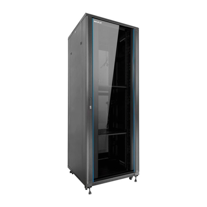 Armário rack de chão 19 polegadas Phasak Pro 42U preto 600X800…