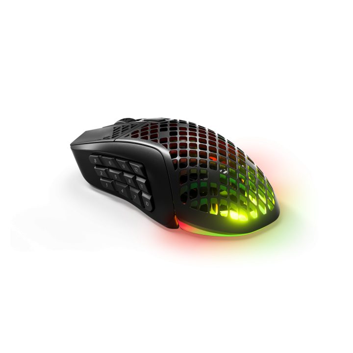 SteelSeries Aerox 9 Ambidextrous RF Wireless + Bluetooth Optical…