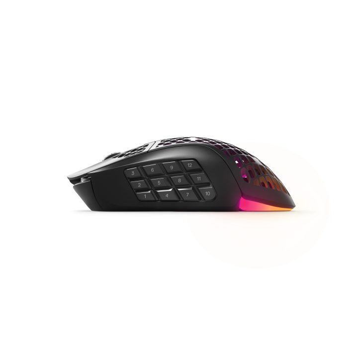 Steelseries Aerox 9 ratón Ambidextro RF Wireless + Bluetooth Óptico…