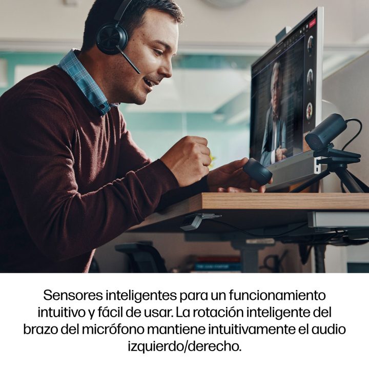 Poly Voyager Focus 2 Microsoft Teams Certified Wireless Over-Ear…