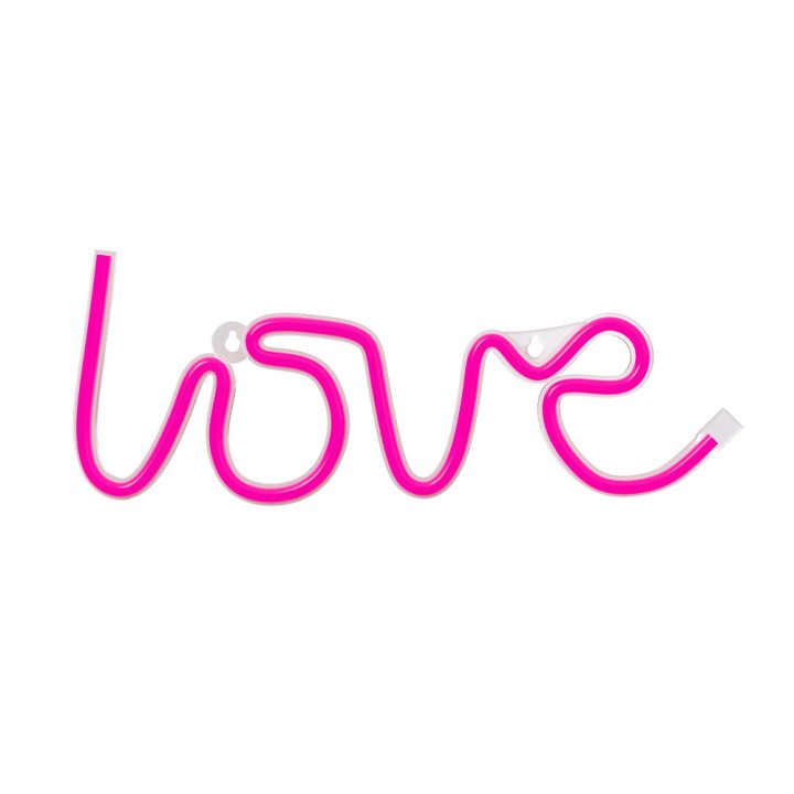 Forever neon LED love pink lamp (RTV100208)