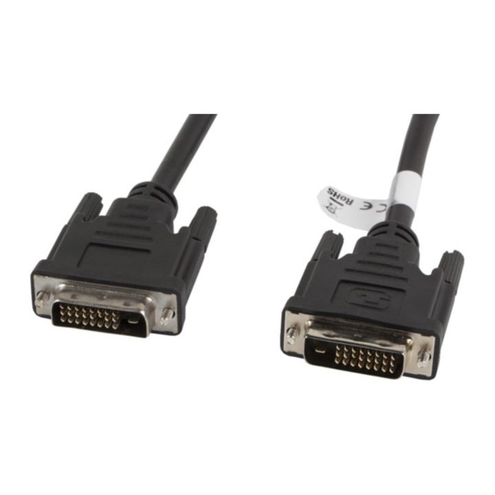 Cable DVI-d Lanberg 24+1 macho-macho dual link 1.8m…