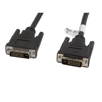 Lanberg DVI-D 24+1 Male-to-Male Dual Link Cable 3m…