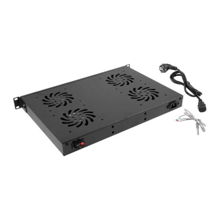 Painel de ventilação Lanberg LCD 4 ventiladores termostato 230V 1u…