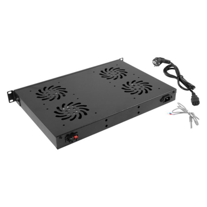 Painel de ventilação Lanberg LCD 4 ventiladores termostato 230V 1u…