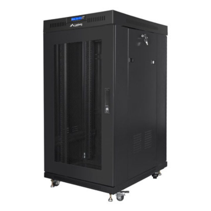 Lanberg FF01-8822-23BL armario rack 22U Rack o bastidor independiente…