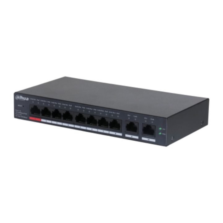 Dahua Technology DH-CS4010-8ET-110 Managed L2 Fast Ethernet (10/100)…