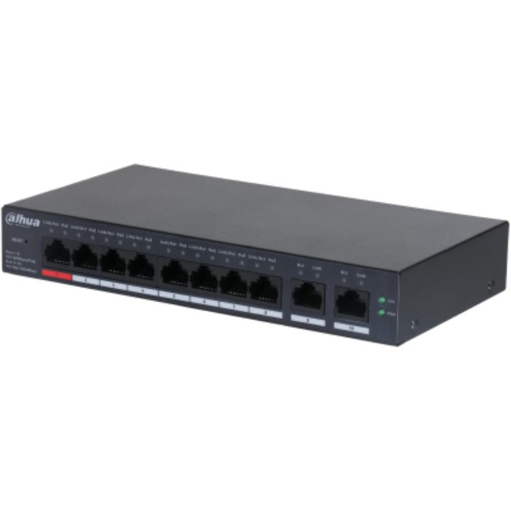 Dahua Technology DH-CS4010-8ET-110 Managed L2 Fast Ethernet (10/100)…