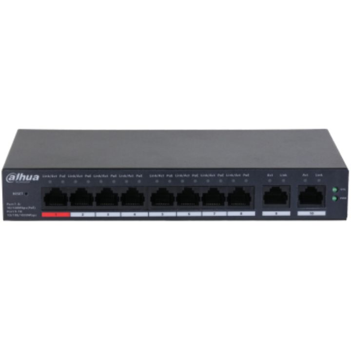 Dahua Technology DH-CS4010-8ET-110 Managed L2 Fast Ethernet (10/100)…