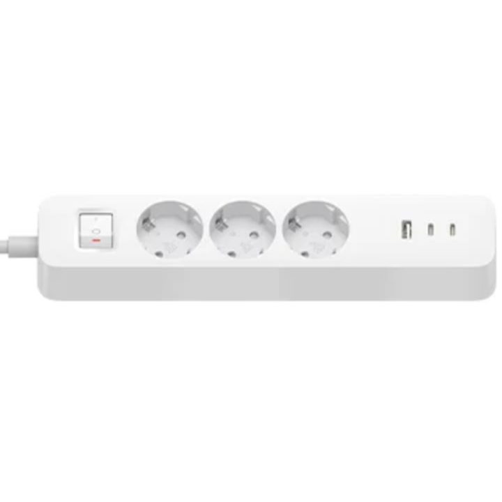 Xiaomi BHR07UKEU limitador de tensão Branco 3 saídas AC 250 V 1,4 m