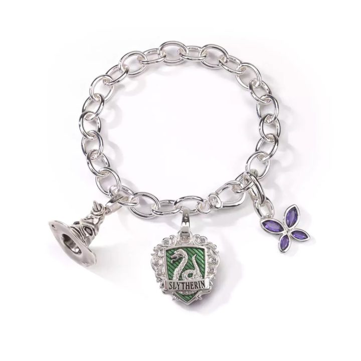 Pulseira The Noble Collection Harry Potter Lumos Slytherin (NN7710)