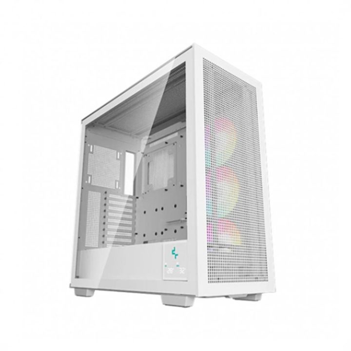 Deepcool e-ATX Gaming PC Case Morpheus ARGB Tempered Glass White…
