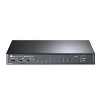 TP-Link TL-SL1311MP Unmanaged Fast Ethernet (10/100) PoE Switch Black