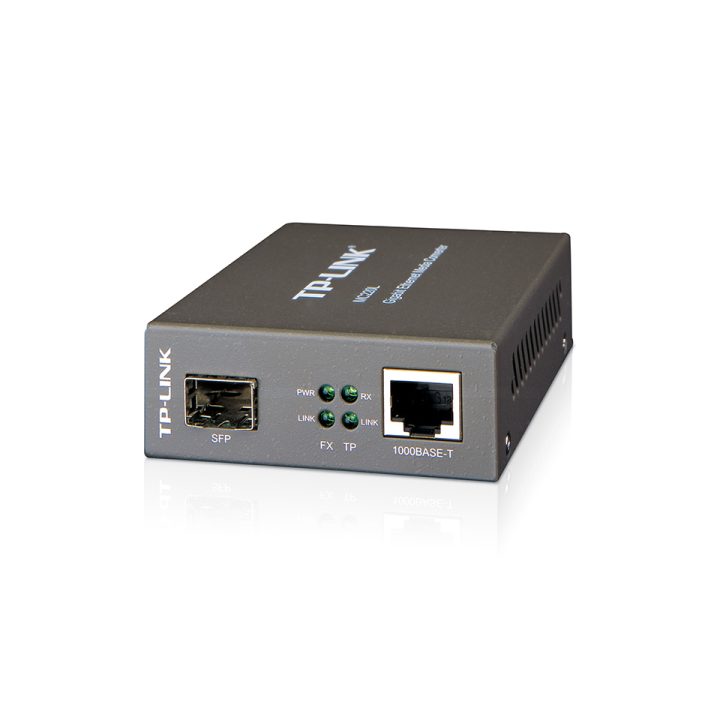 TP-Link MC220L Media Converter 1000 Mbit/s Multimode, Single-mode…