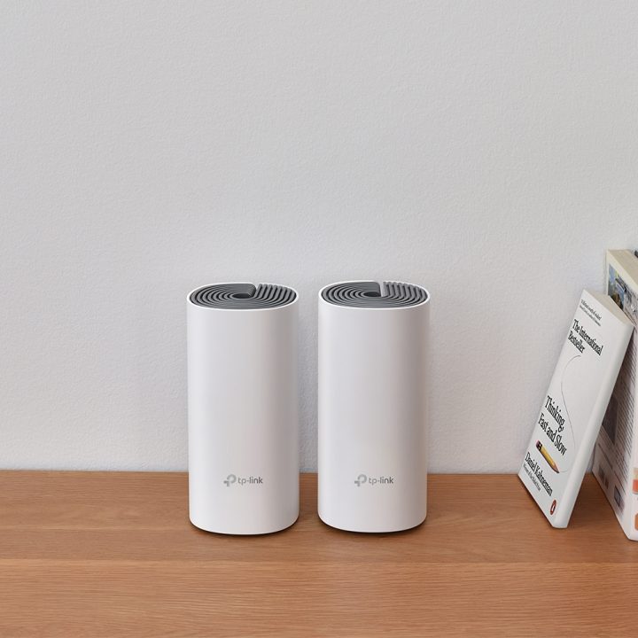 TP-Link Deco E4 (2-pack) Banda dupla (2,4 GHz / 5 GHz) Wi-Fi 5…