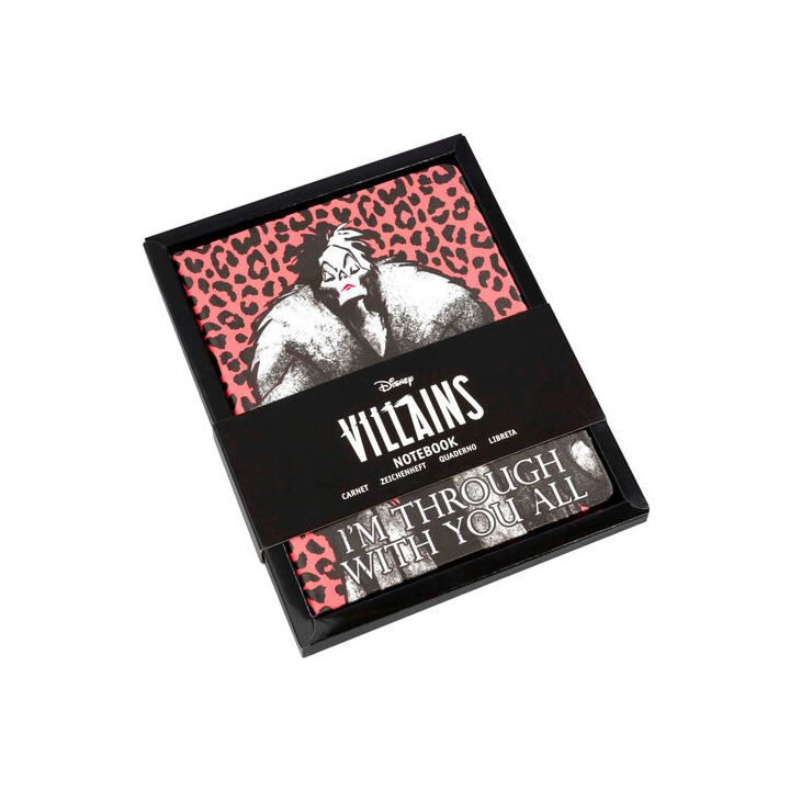 Funko Caderno Disney vilões Cruella de Vil (UT-DI06555)