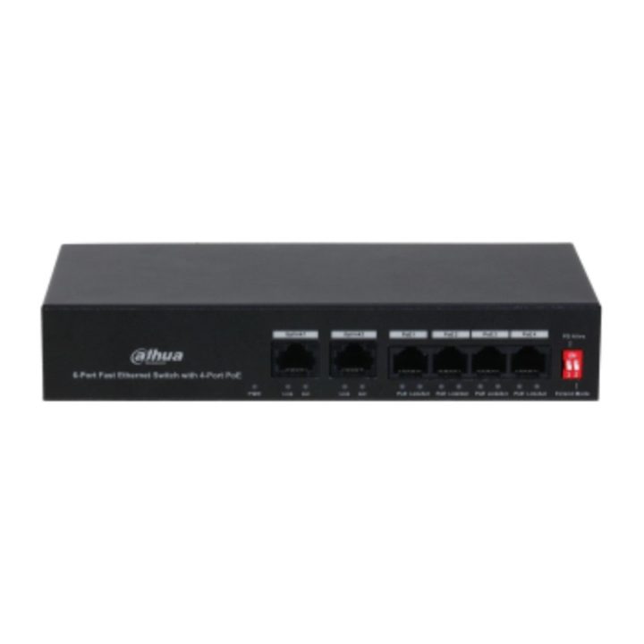 Dahua Technology PoE DH-PFS3006-4ET-36 switch Fast Ethernet (10/100)…