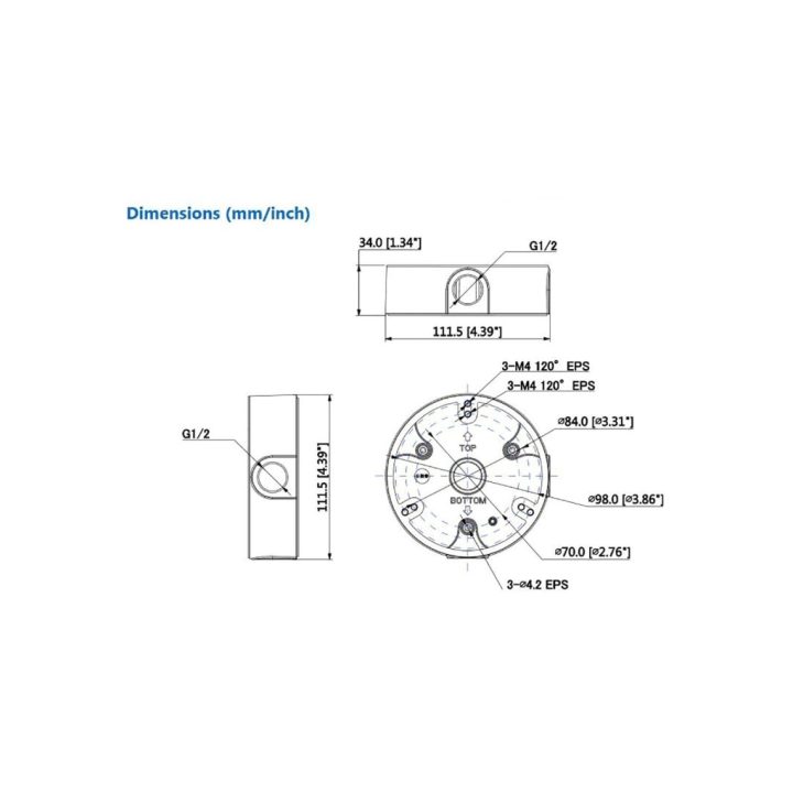 Dahua Technology Cooper HAC-B2A41 cámara de vigilancia Bala (forma)…