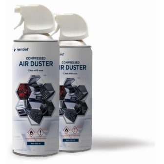 Gembird CK-CAD-FL400-01 limpiador de ar comprimido 400 ml