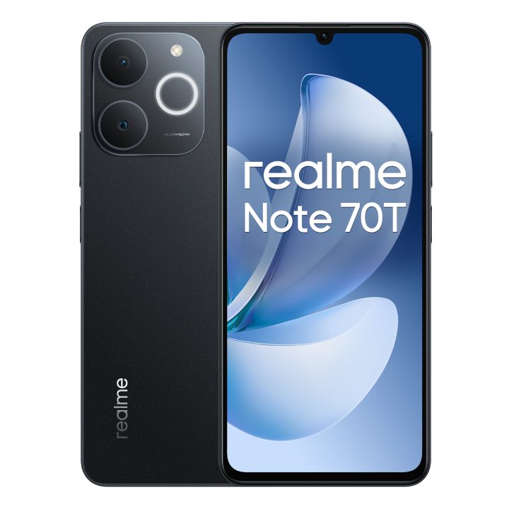 Realme note 70T 64GB 4GB obsidian black mea RMX5313 eu (631011007232)