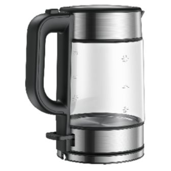 Xiaomi BHR7423EU Electric Kettle 1.7 L 2200 W Black, Transparent