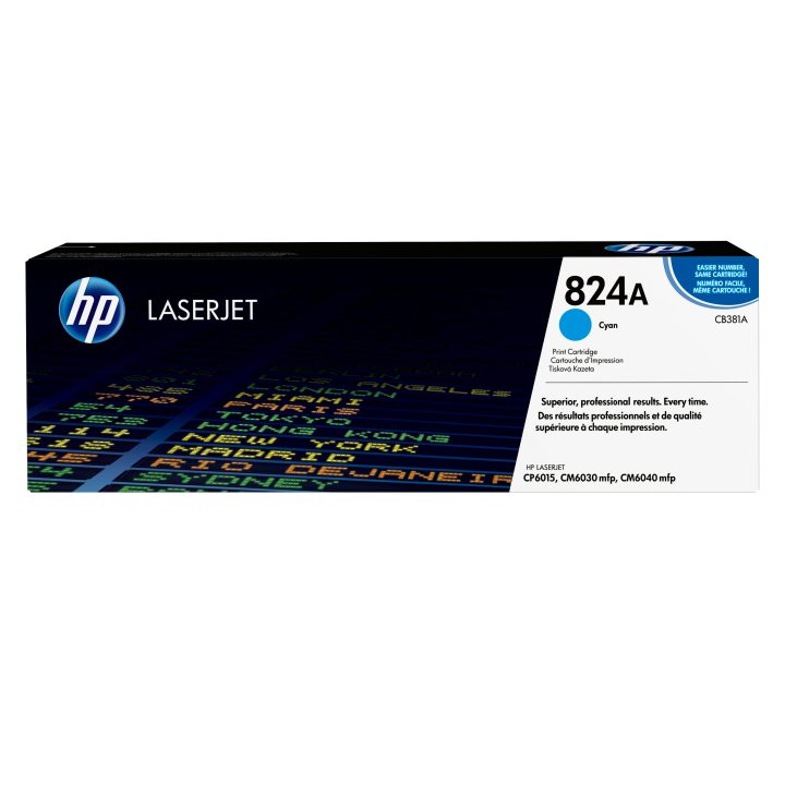 HP Tambor de Imagens LaserJet 824A ciano