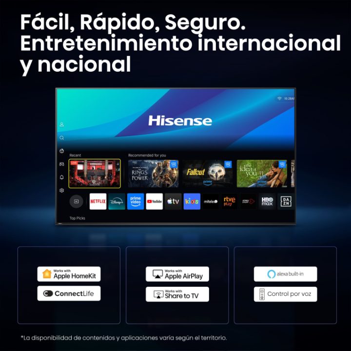 Hisense 55E8S 55" 4K Smart TV