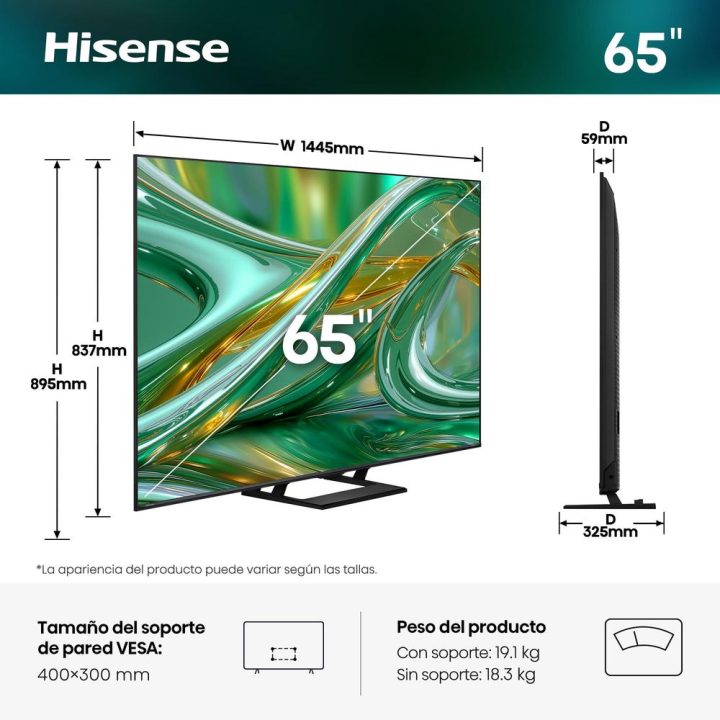 Hisense 65E8S 65" 4K UHD