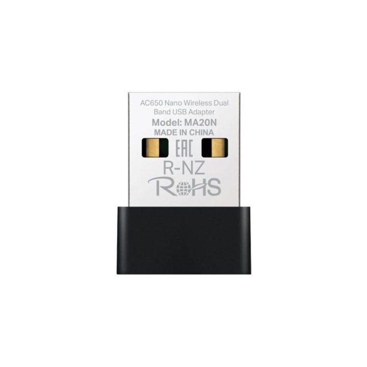 Adaptador USB de rede Mercusys MA20N 433Mbps