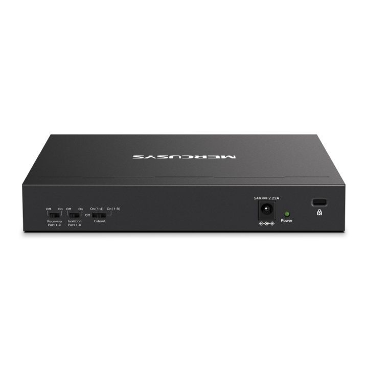 Mercusys MS110CMP 8-port 10/100 Mbps +2-port Gigabit desktop switch…
