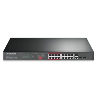 Switch Mercusys MS118CP 18 portas Não Gerido 2