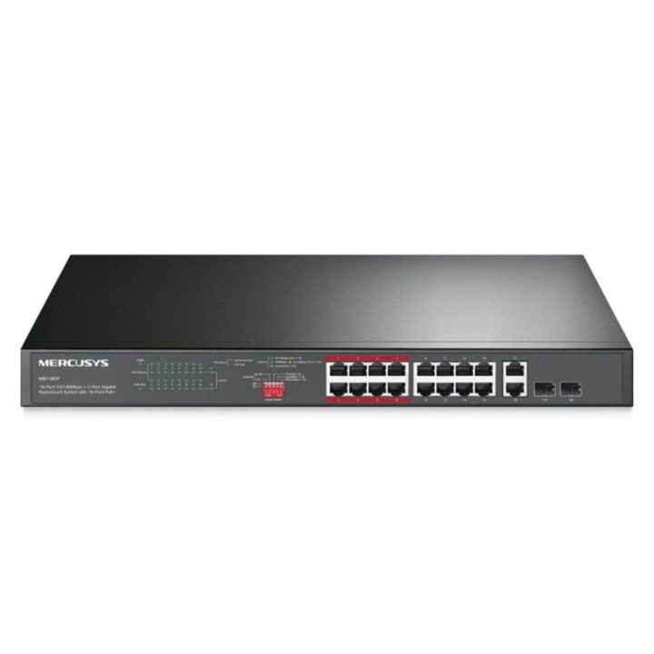 Switch Mercusys MS118CP 18 portas Não Gerido 2
