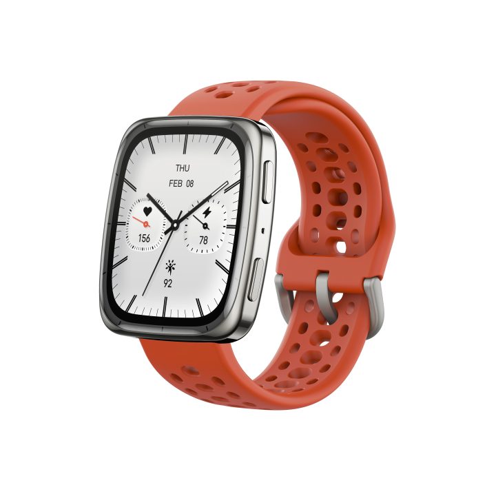 Amazfit Active 2 1,75" AMOLED Digital 390 x 450 Píxeis Ecrã tátil Aço…