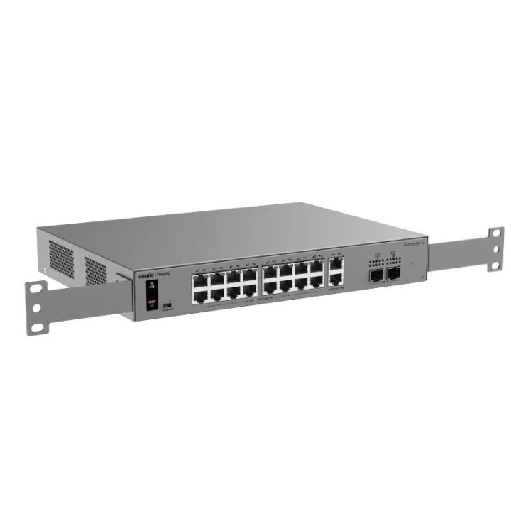Ruijie Networks Reyee RG-ES220GS-P-V2 Cloud Switch 16P PoE+ + 2P 1