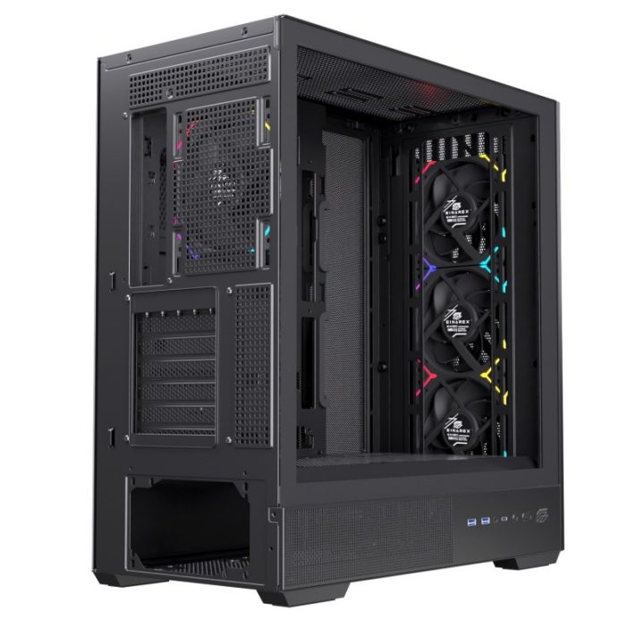 Genérica Torre ATX einarex pulse P800 RGB (EXCS-PL-800R-B)