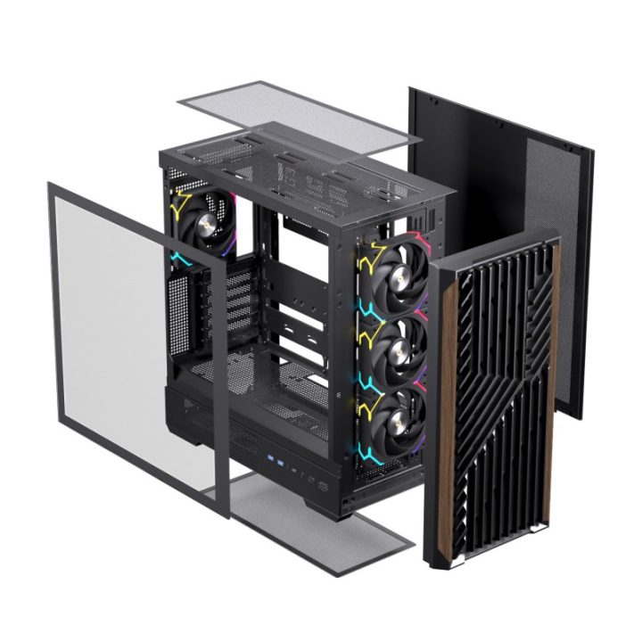 Genérica Torre ATX einarex pulse P800 RGB (EXCS-PL-800R-B)