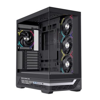 Genérico Torre ATX Einarex Prisma S800 RGB preto (EXCS-PR-800R-B)