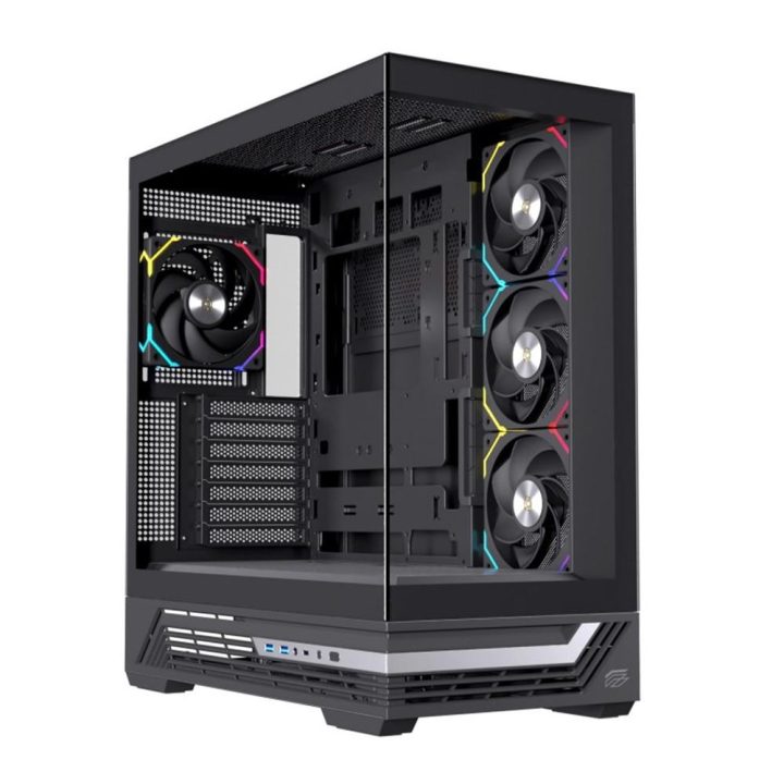 Generic ATX Tower Case Einarex Prisma S800 RGB Black (EXCS-PR-800R-B)