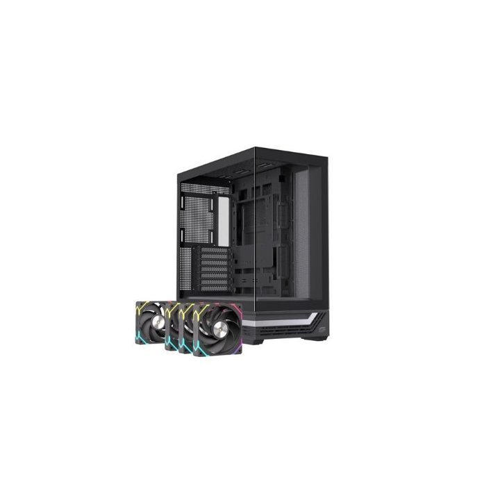 Generico Torre ATX einarex prisma S800 RGB black (EXCS-PR-800R-B)