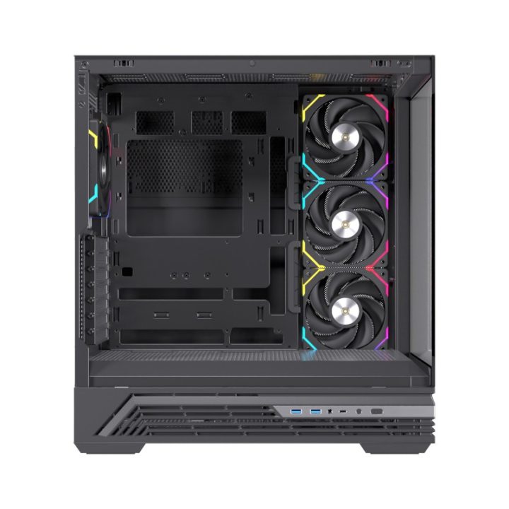 Genérico Torre ATX Einarex Prisma S800 RGB preto (EXCS-PR-800R-B)