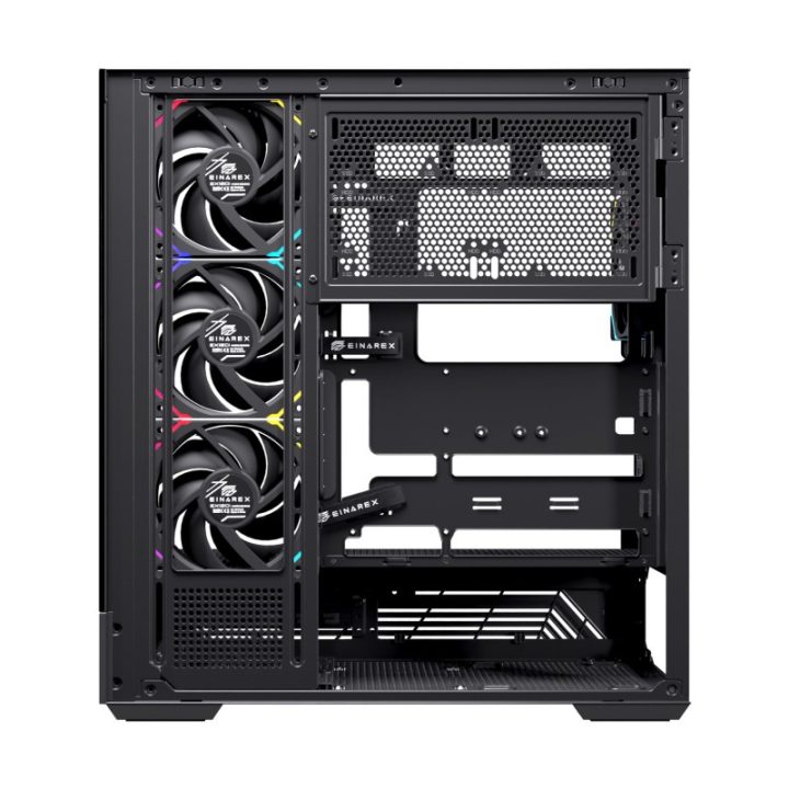 Generic ATX Tower Case Einarex Prisma S800 RGB Black (EXCS-PR-800R-B)