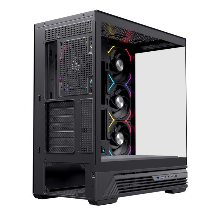 Generic ATX Tower Case Einarex Prisma S800 RGB Black (EXCS-PR-800R-B)