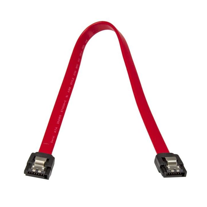 StarTech.com 12-inch SATA Cable with Security Latch