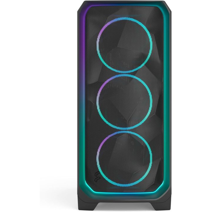 Fractal Design Fractal caixa Meshify 3 Ambience Pro RGB black tg…