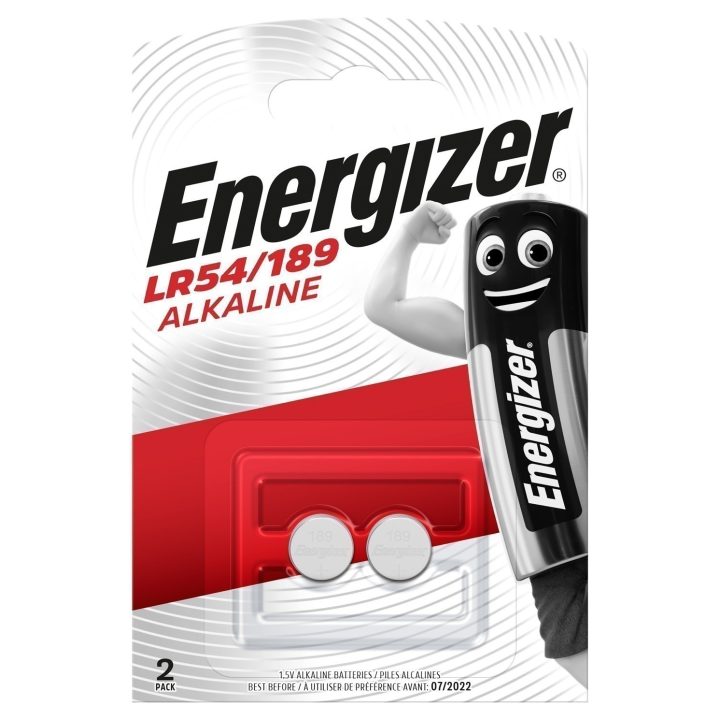 Blister 2 Button Cell Batteries Model LR54/189 Energizer E301536702