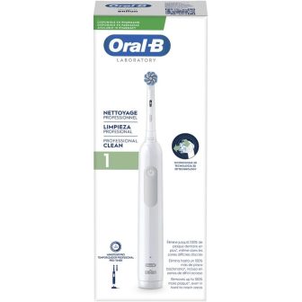 Braun Oral-B Lab Pro 1 Clean Adulto Escova de dentes oscilante Branca